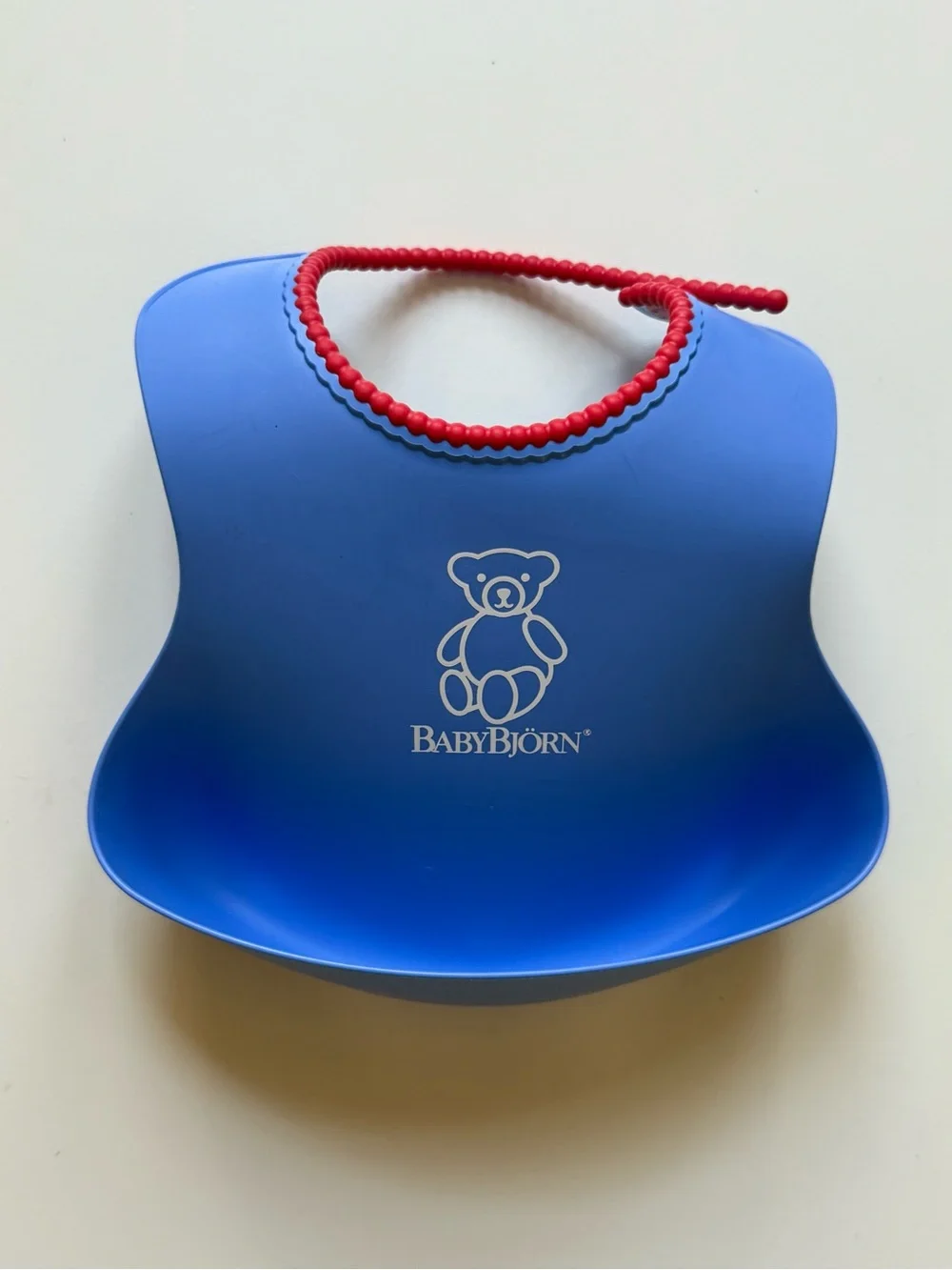 Set of 2 BabyBjorn Feeding Bibs - Blue & Yellow